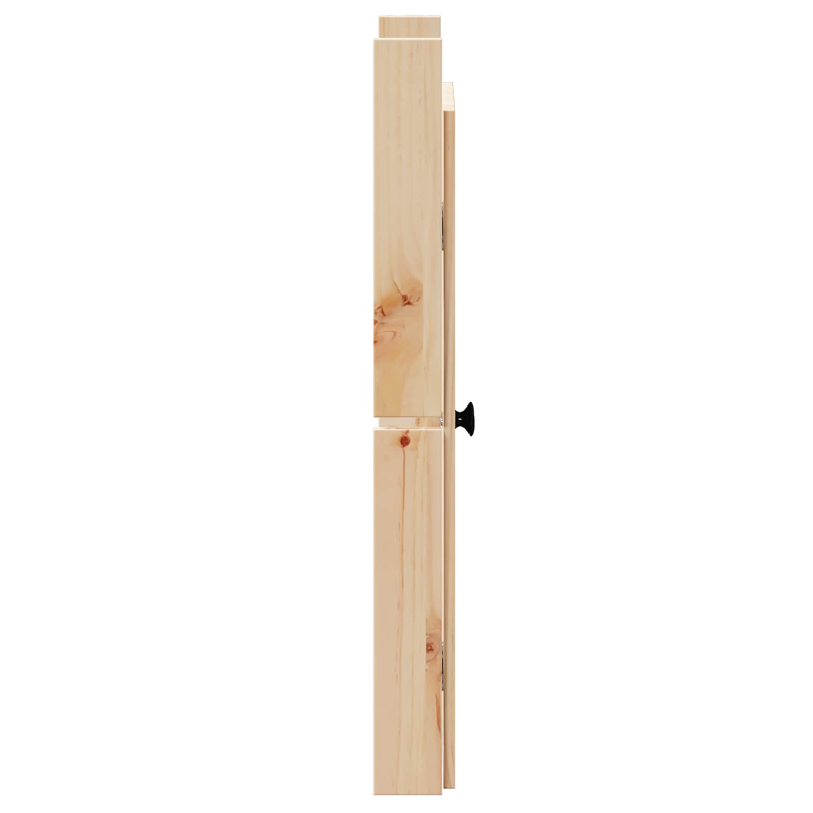 Kitchen Door MEPPEL 2 pcs Cream 50 x 9 x 82 cm Solid Pine wood
