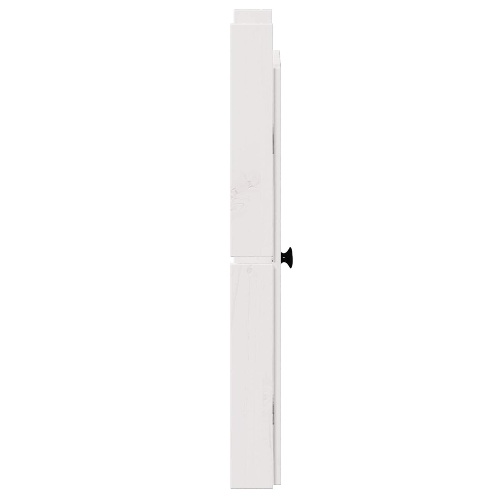 Kitchen Door MEPPEL 2 pcs White 50 x 9 x 82 cm Solid Pine wood