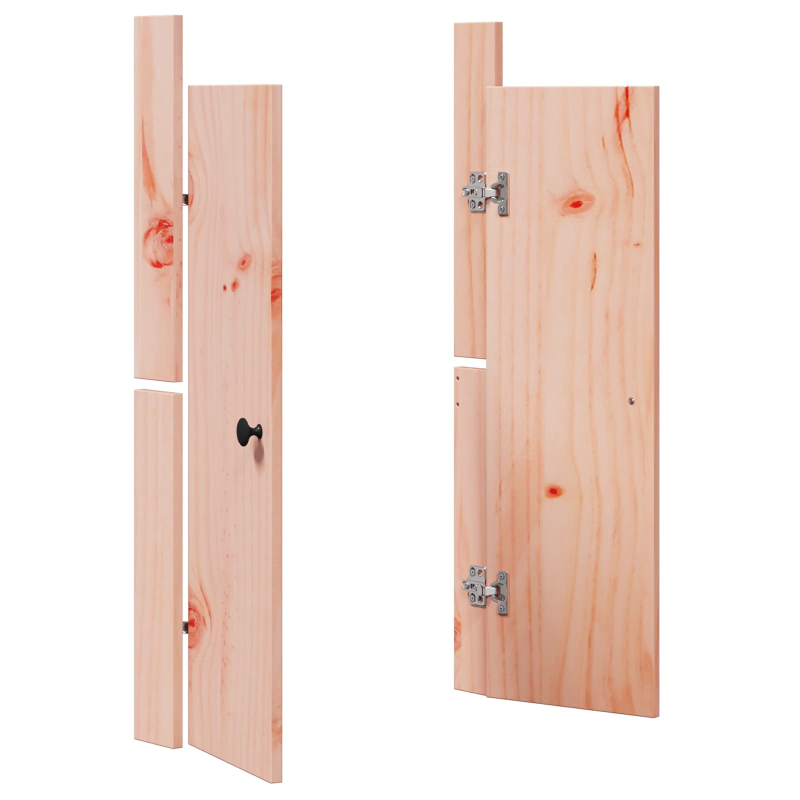 Kitchen Door MEPPEL Brown 50 x 9 x 82 cm Solid Douglas Fir wood
