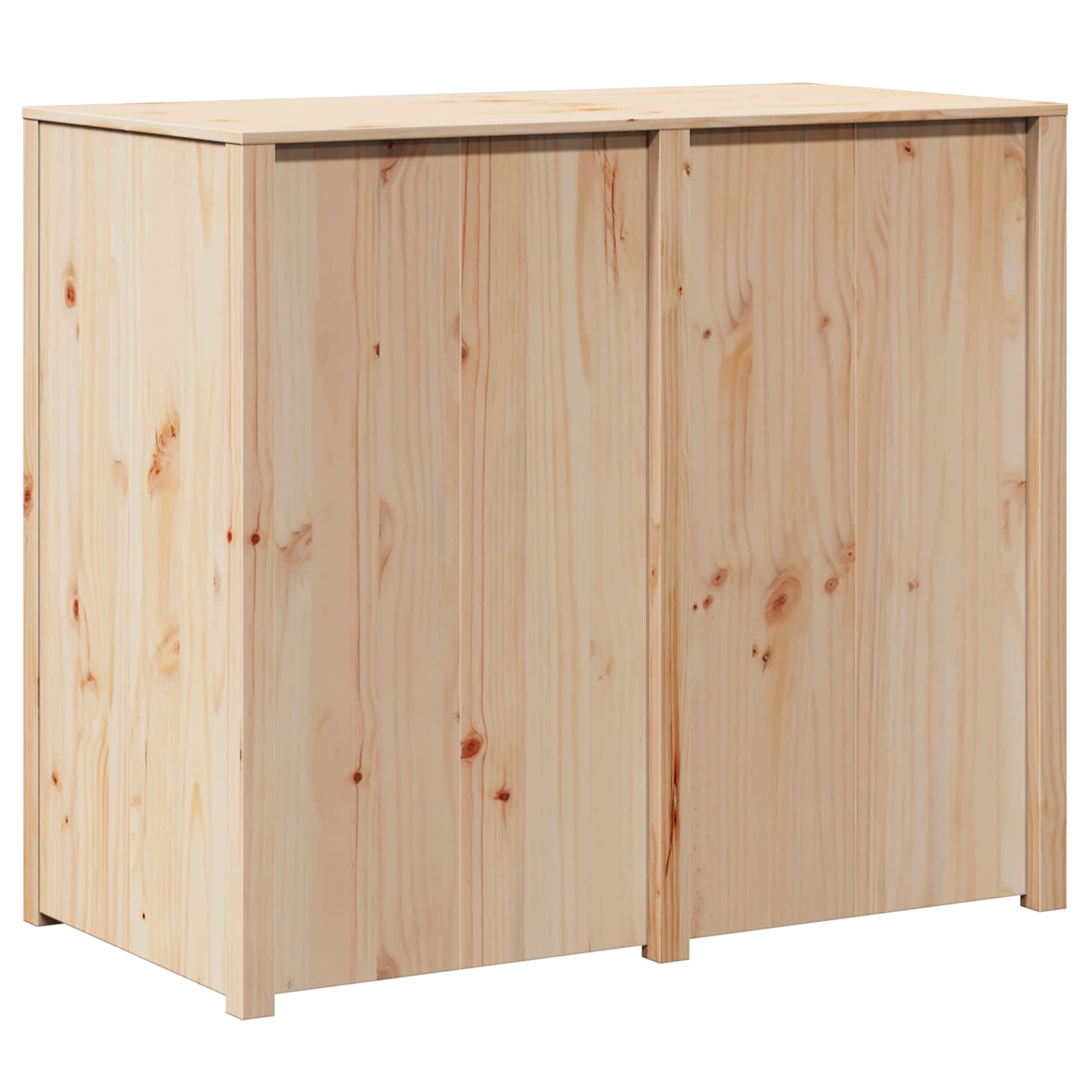 Kitchen Cabinet with Shelf MEPPEL Brown Oak 106 x 55 x 92 cm