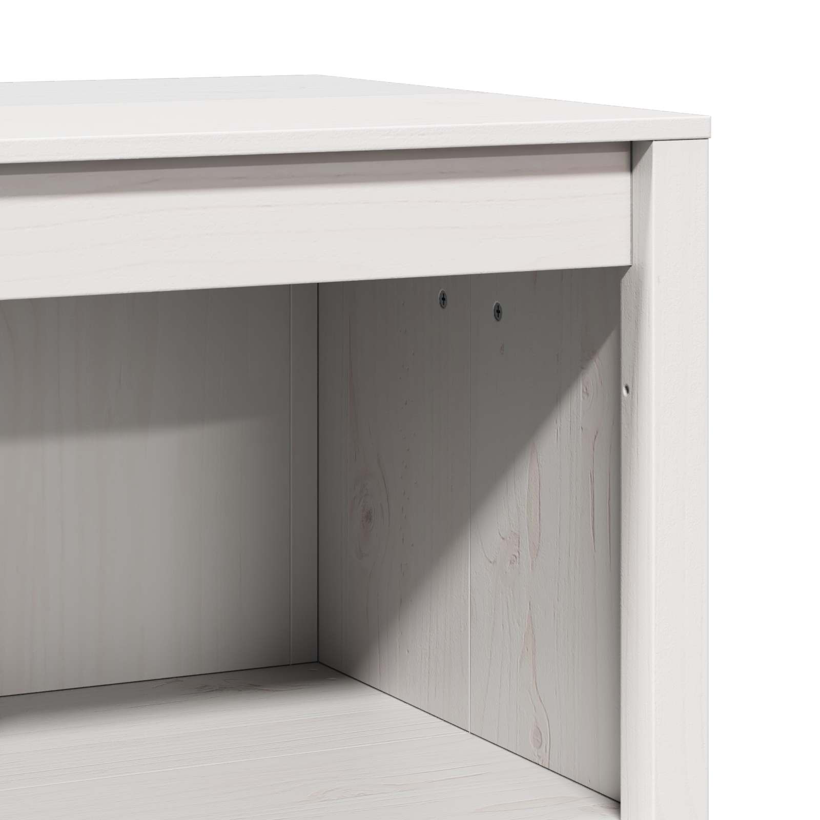 Kitchen Cabinet MEPPEL Warm White 106 x 55 x 92 cm