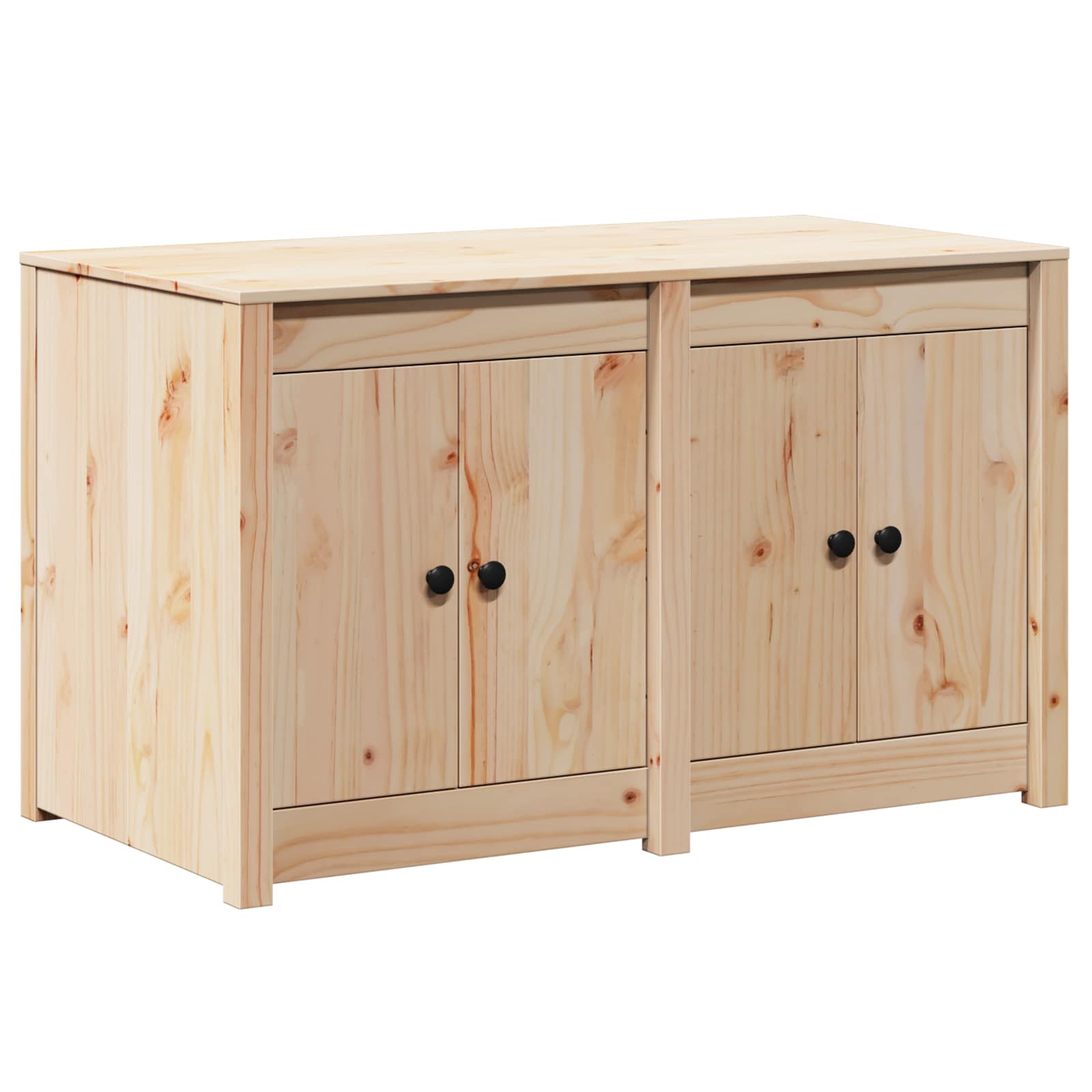 Kitchen Cabinet with Shelf MEPPEL Brown Oak 106 x 55 x 64 cm