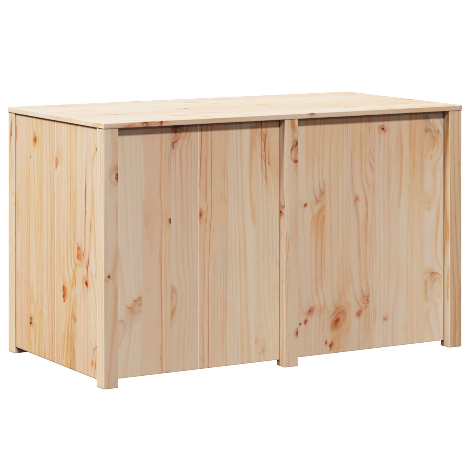 Kitchen Cabinet with Shelf MEPPEL Brown Oak 106 x 55 x 64 cm