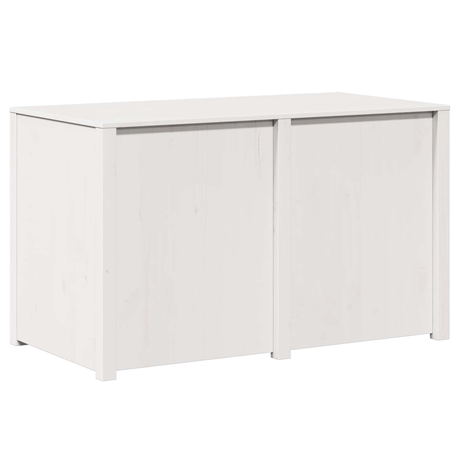 Kitchen Cabinet MEPPEL White 106 x 55 x 64 cm Solid Pine wood