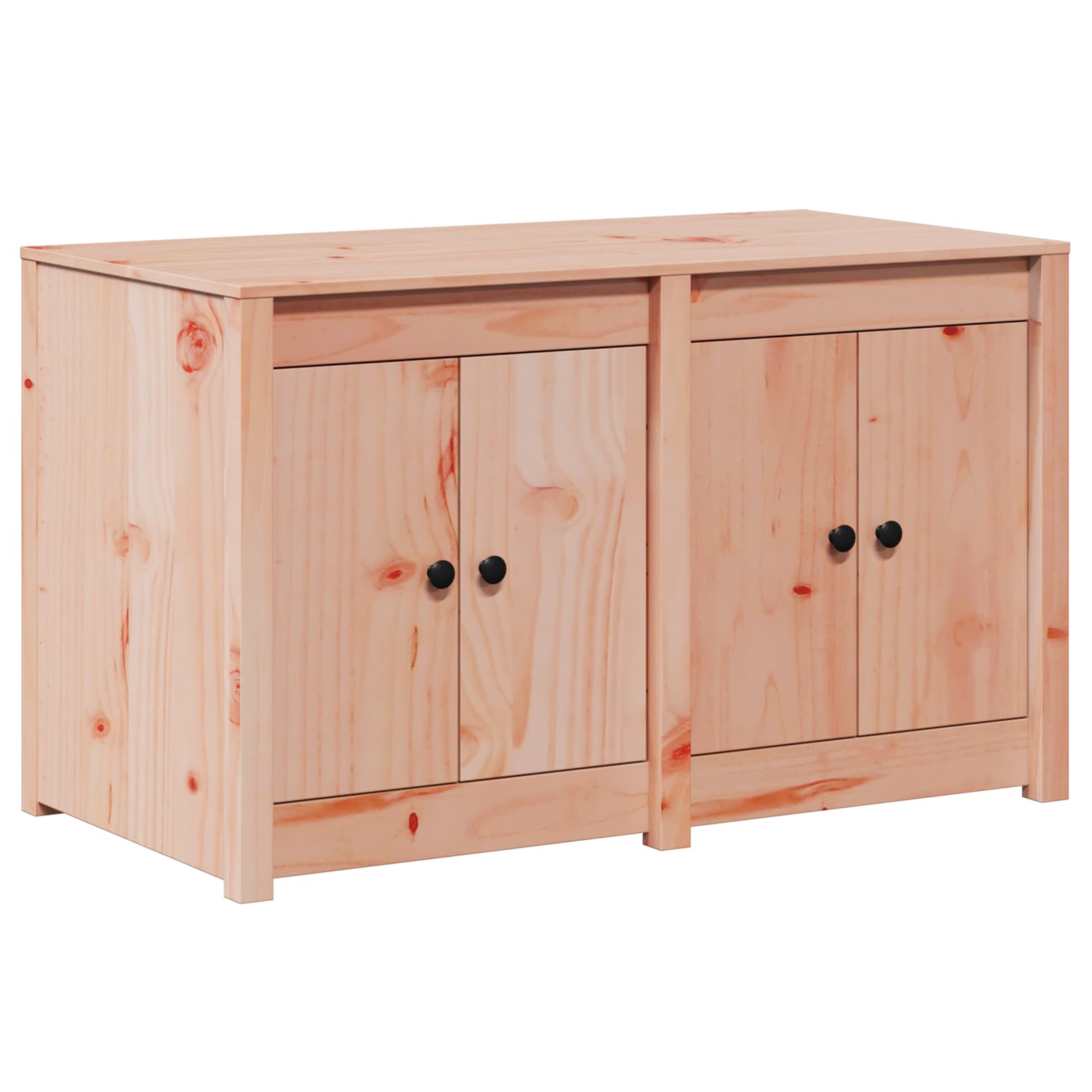 Kitchen Cabinet with Shelf MEPPEL Brown Oak 106 x 55 x 64 cm