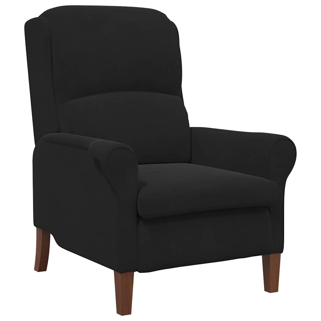Armchair Black Velvet
