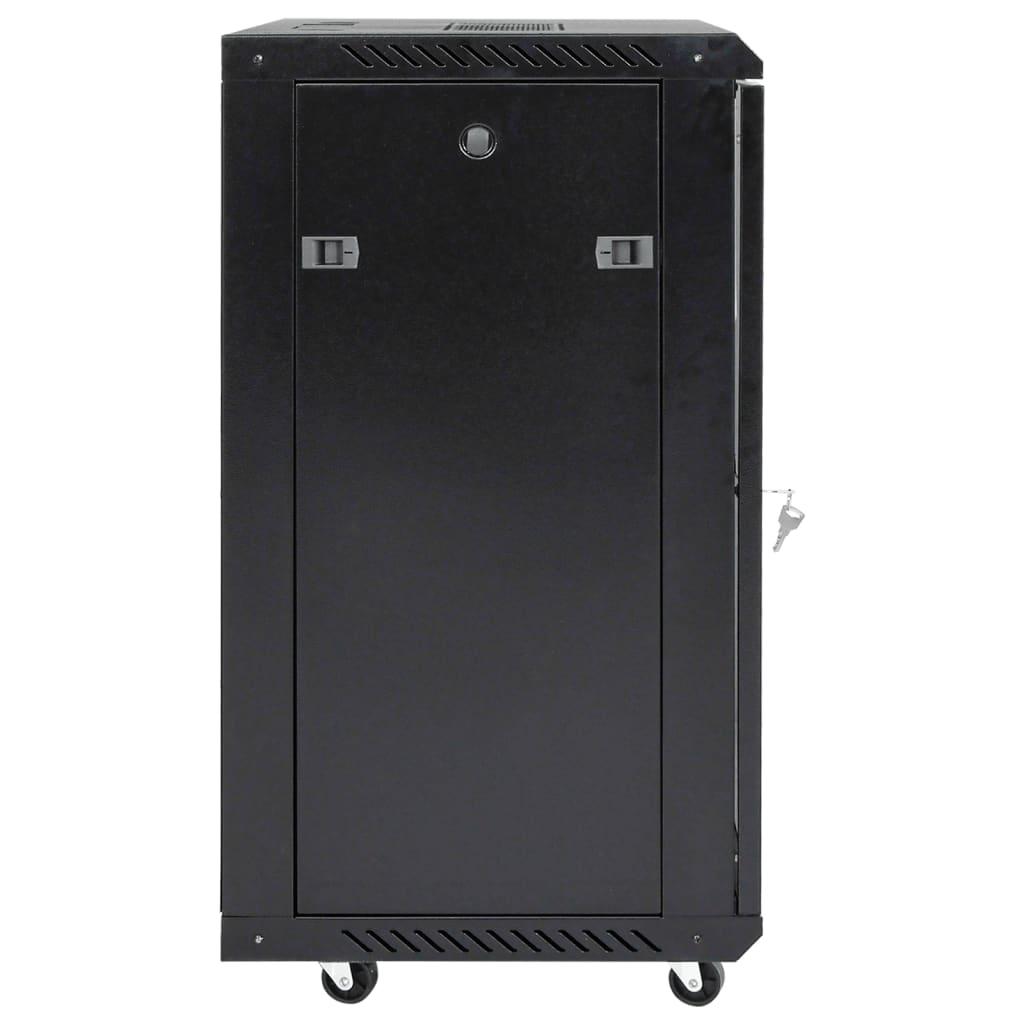 15U Network Cabinet 19" IP20 Black 60x45x86 cm