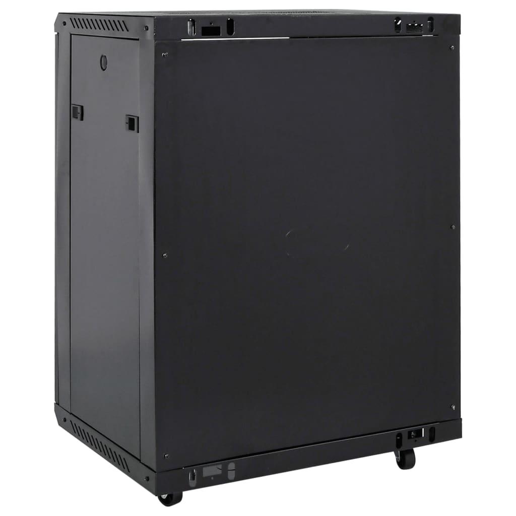15U Network Cabinet 19" IP20 Black 60x45x86 cm