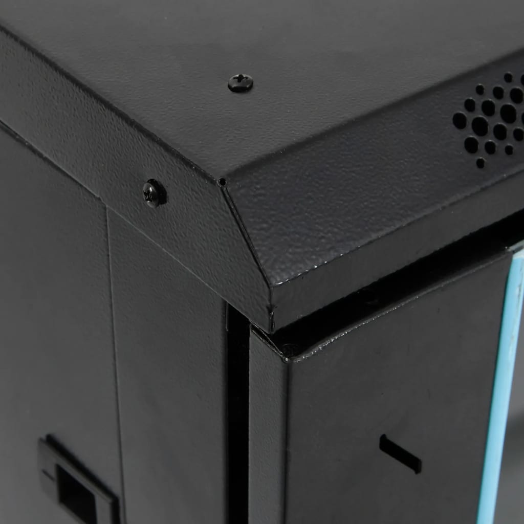 15U Network Cabinet 19" IP20 Black 60x45x86 cm