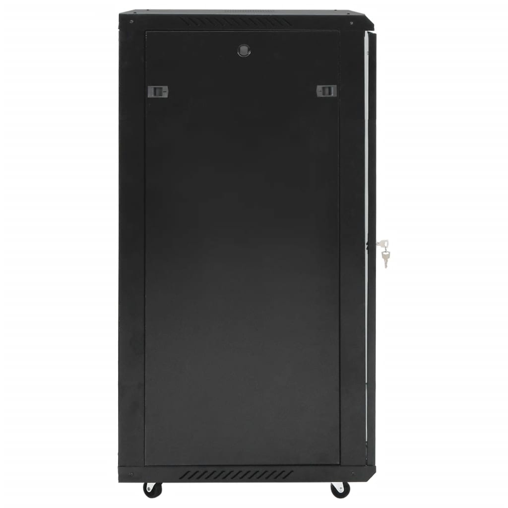 22U Network Cabinet 19" IP20 Black 60x60x120 cm