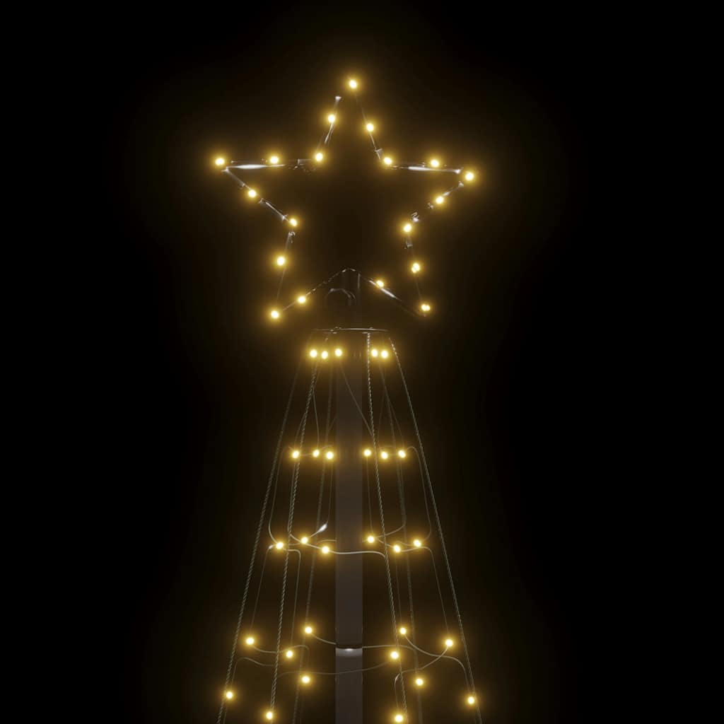 LED Christmas Tree with Spikes 220 LEDs Warm White 180 cm