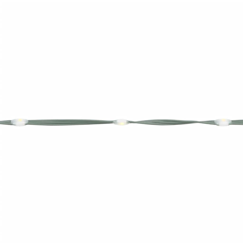 LED Christmas Tree with Spikes 220 LEDs Cold White 180 cm