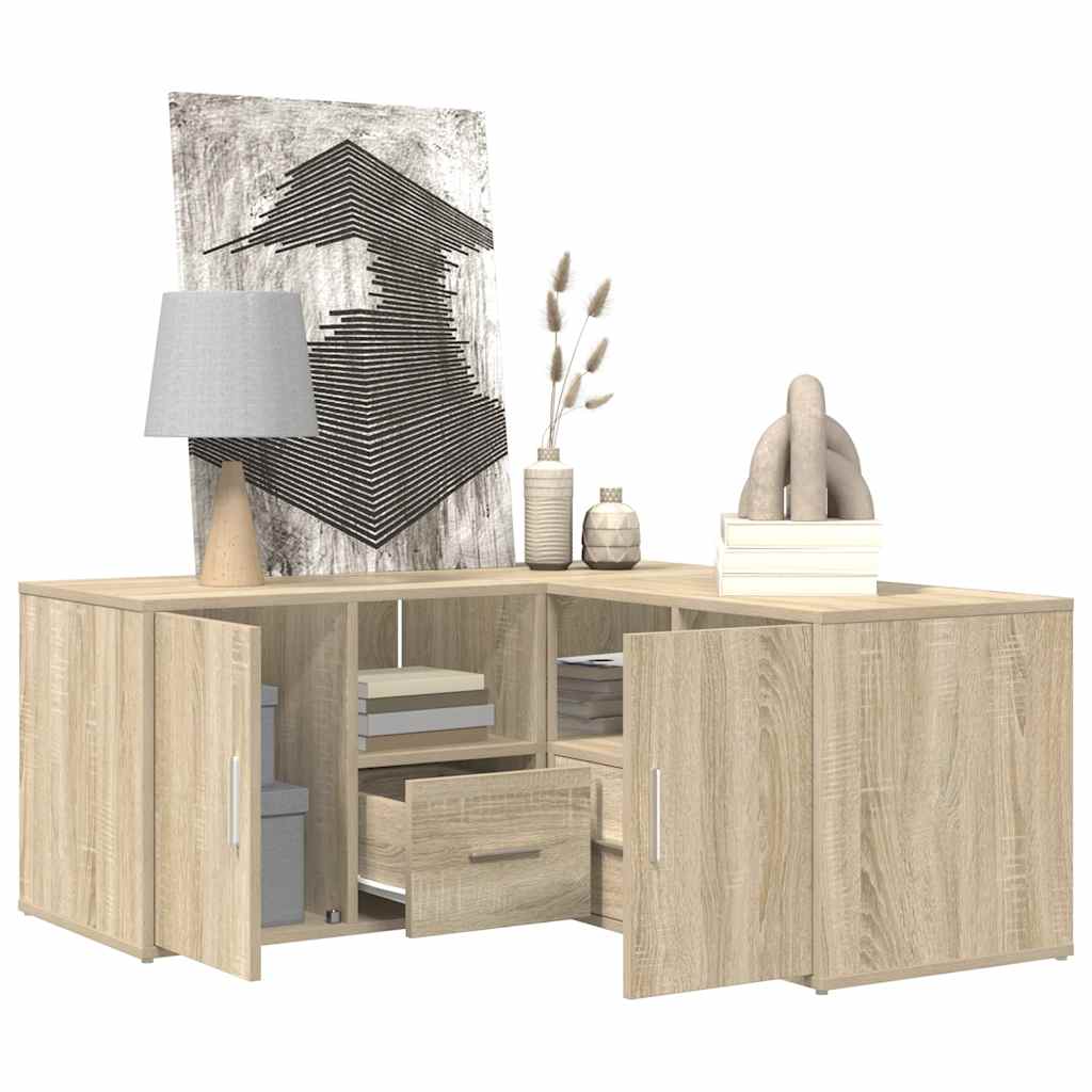 Corner Cabinet Sonoma Oak 160x40x45 cm Engineered Wood