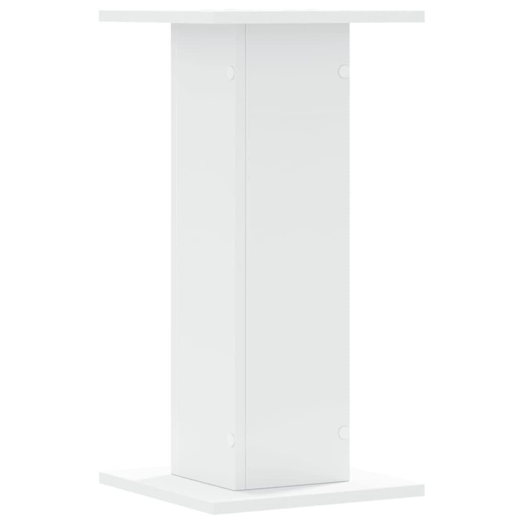 Plant Stands 2 pcs White 30x30x60 cm Engineered Wood