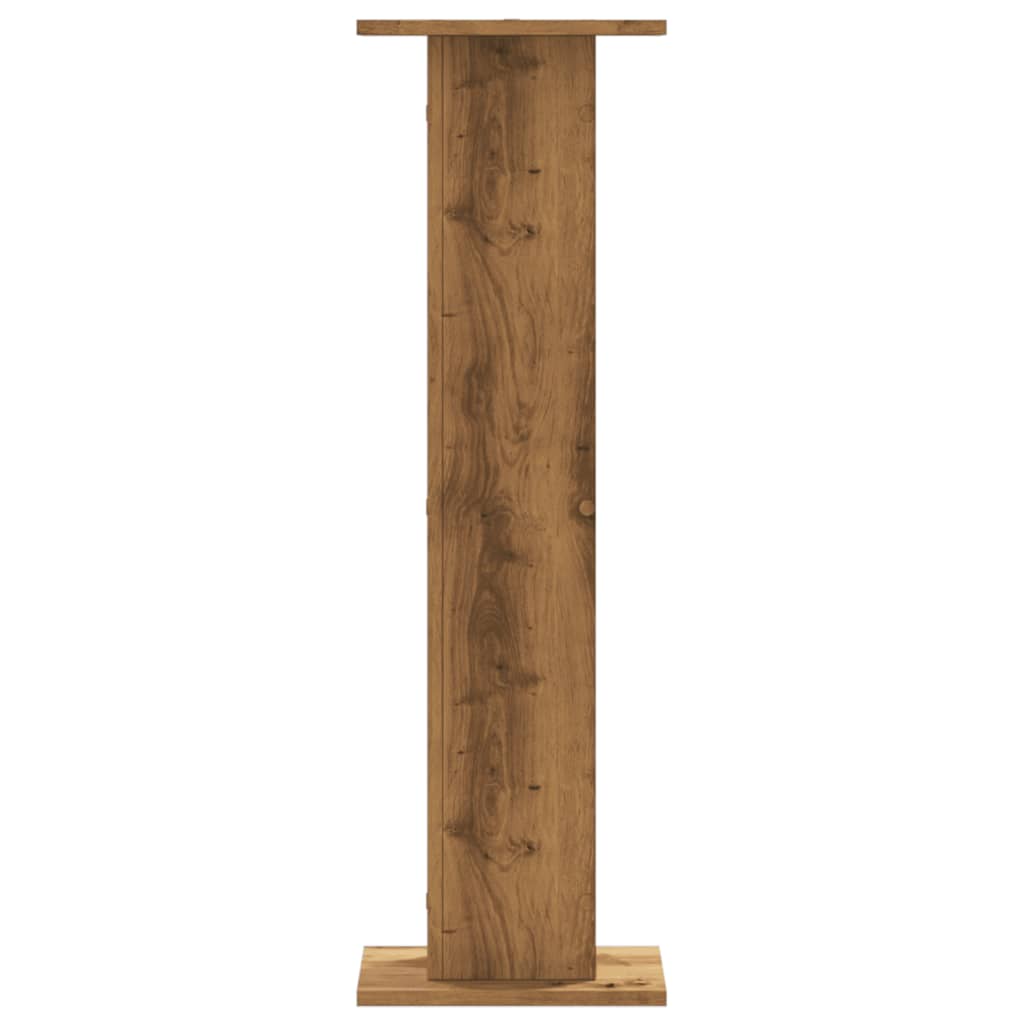 Plant Stands 2 pcs Artisian Oak 30x30x95 cm Engineered Wood