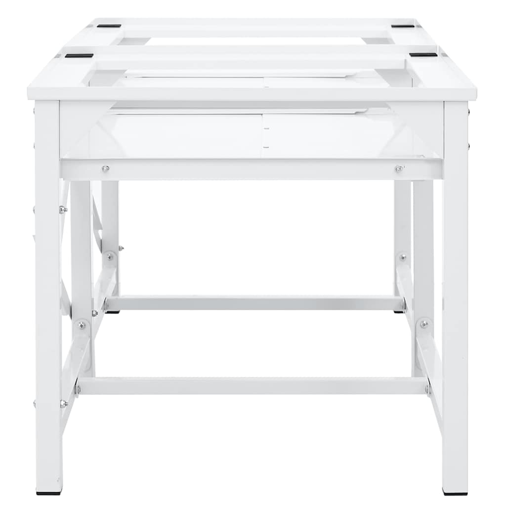 Washing Machine Pedestal White Steel