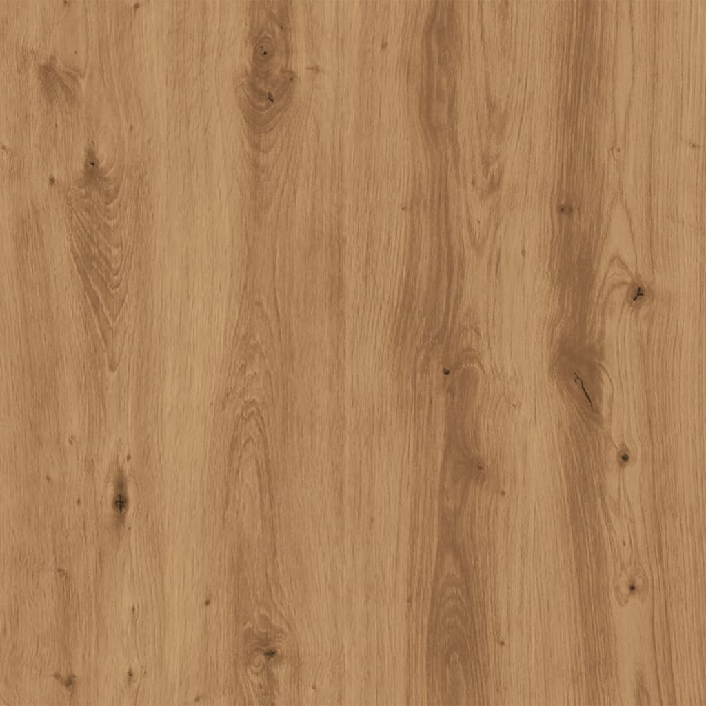 Display Stand with Storage Artisan Oak 31x30x90 cm Engineered Wood