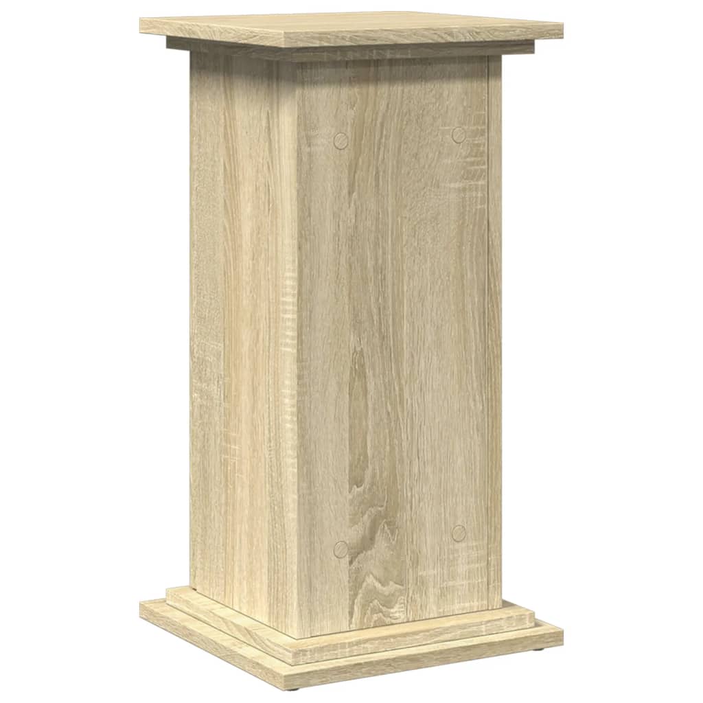 Display Stand with Storage Sonoma Oak 31x30x60 cm