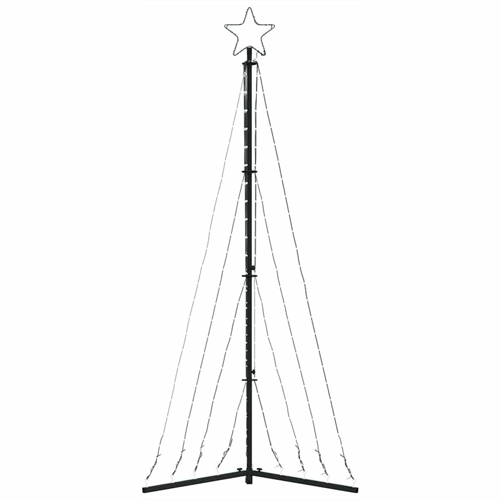 LED Christmas Tree 339 LEDs Cold White 187 cm