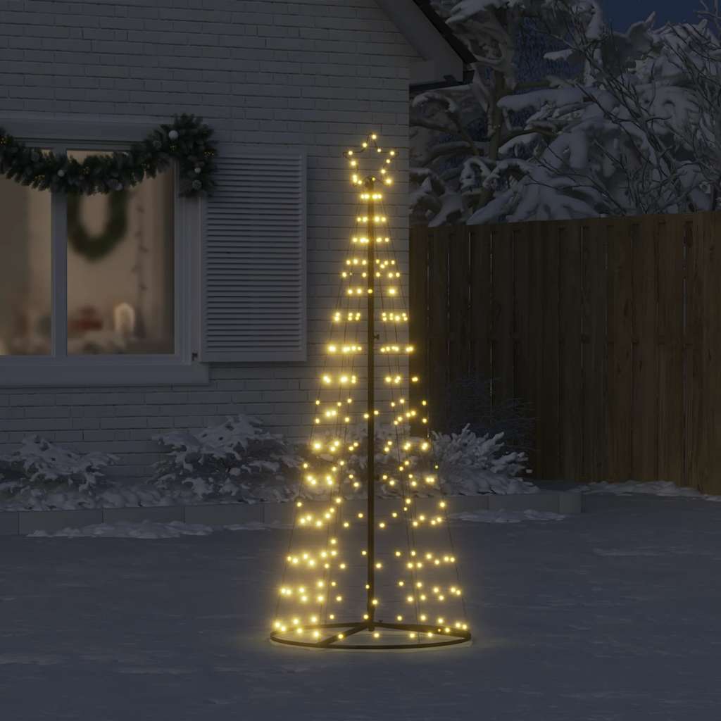 LED Christmas Tree 200 LEDs Warm White 180 cm