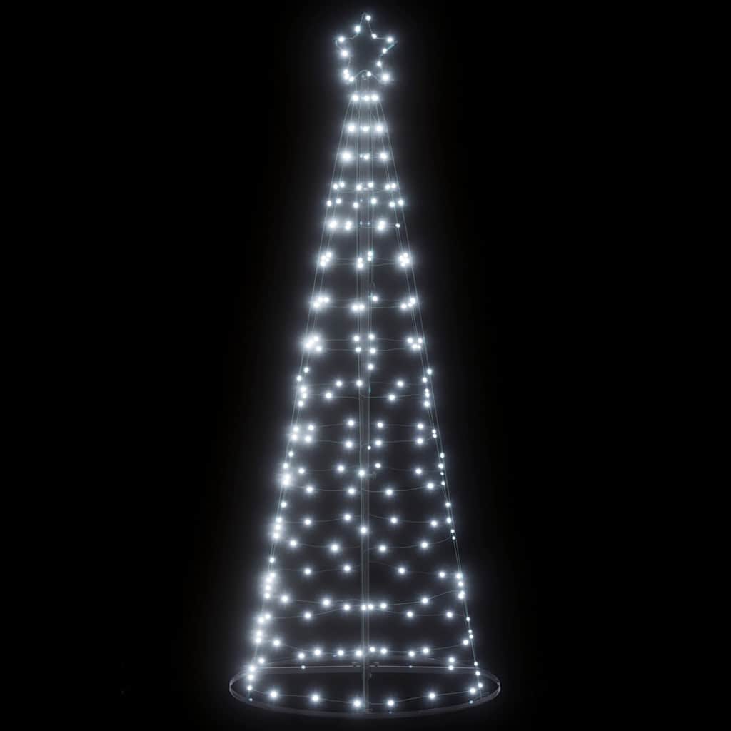 LED Christmas Tree 200 LEDs Cold White 180 cm