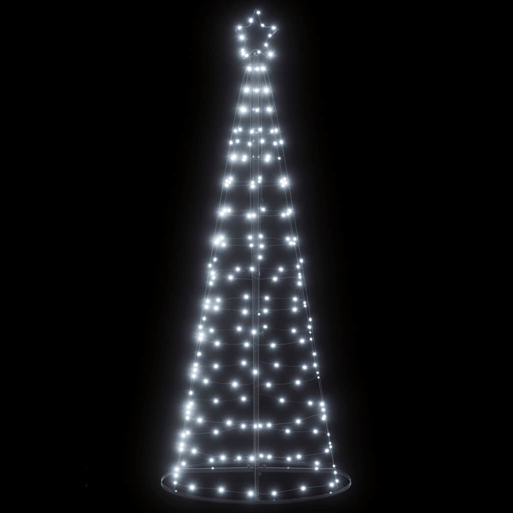 LED Christmas Tree 200 LEDs Cold White 180 cm