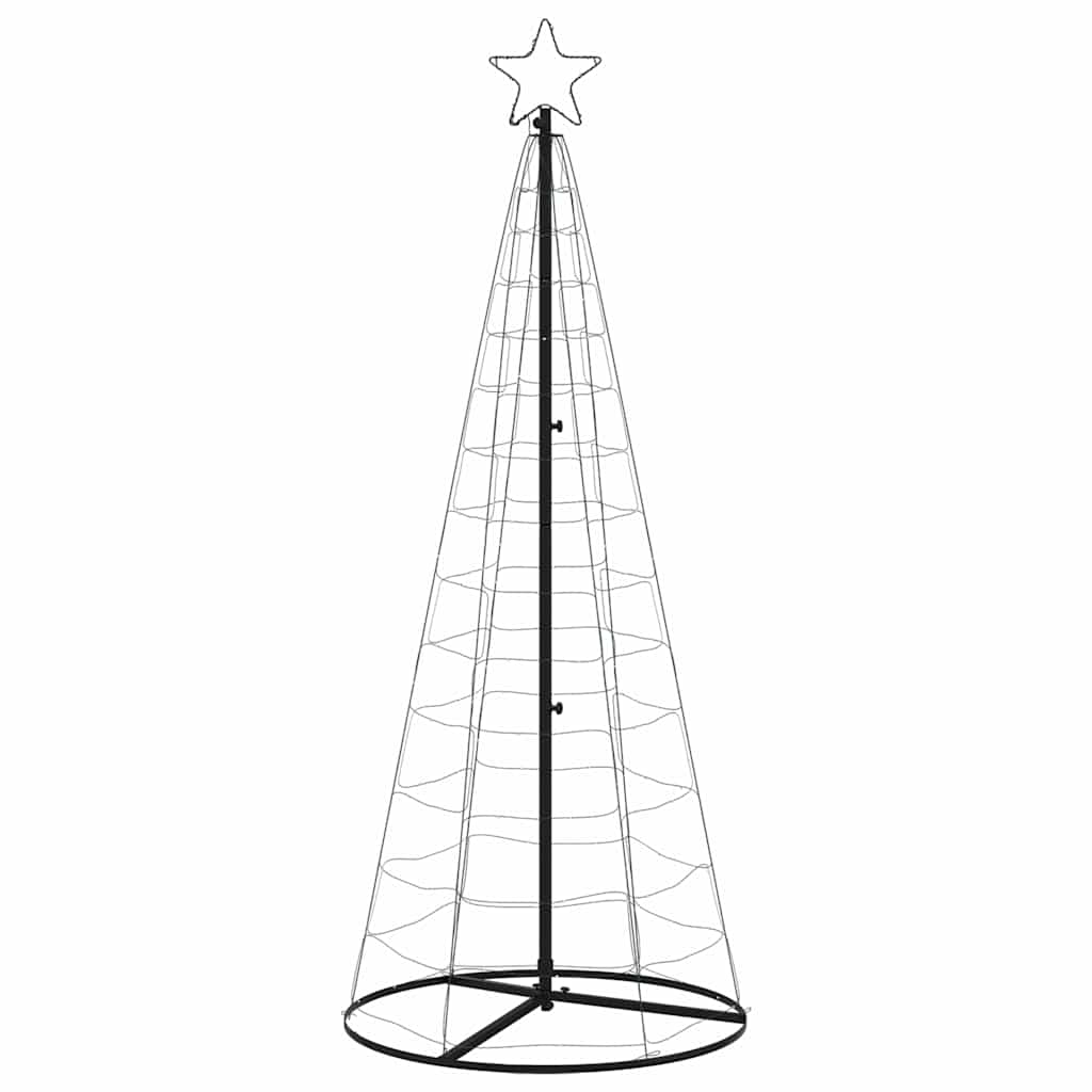 LED Christmas Tree 200 LEDs Cold White 180 cm