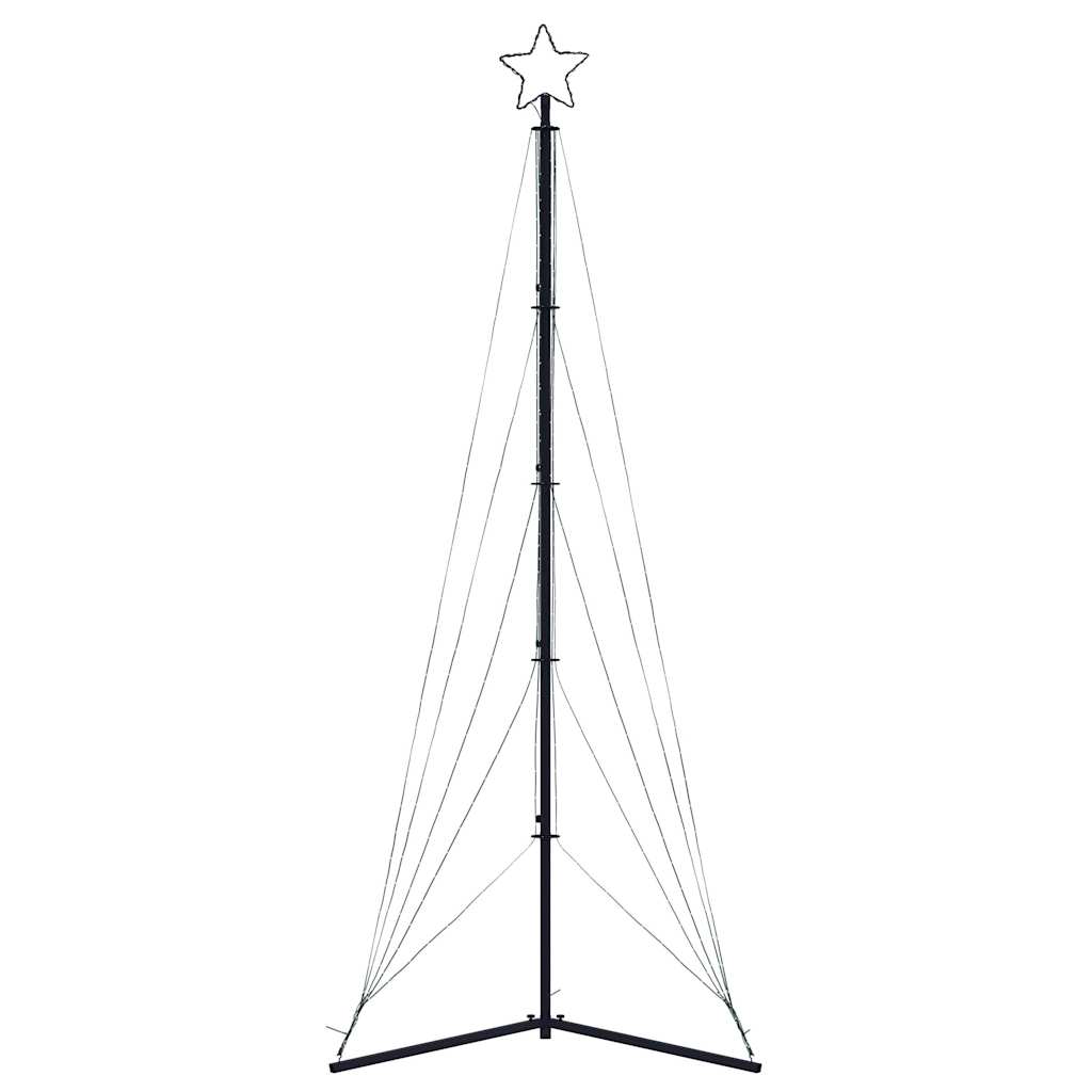 LED Christmas Tree 525 LEDs Cold White 302 cm