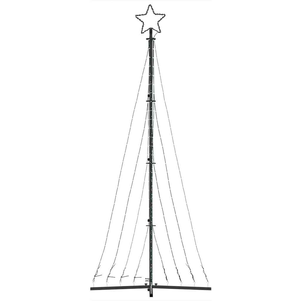LED Christmas Tree 447 LEDs Warm White 240 cm