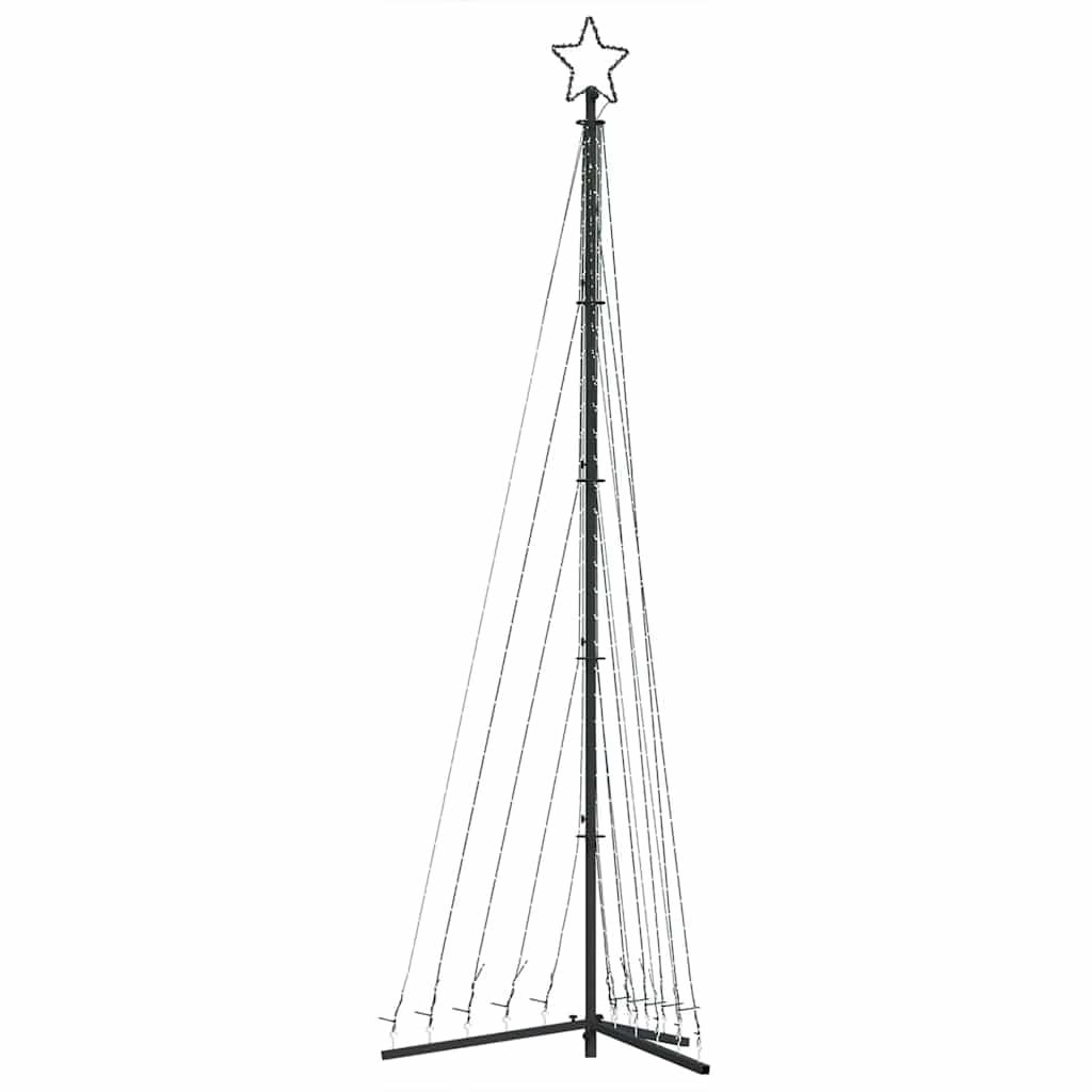 LED Christmas Tree 495 LEDs Cold White 302 cm