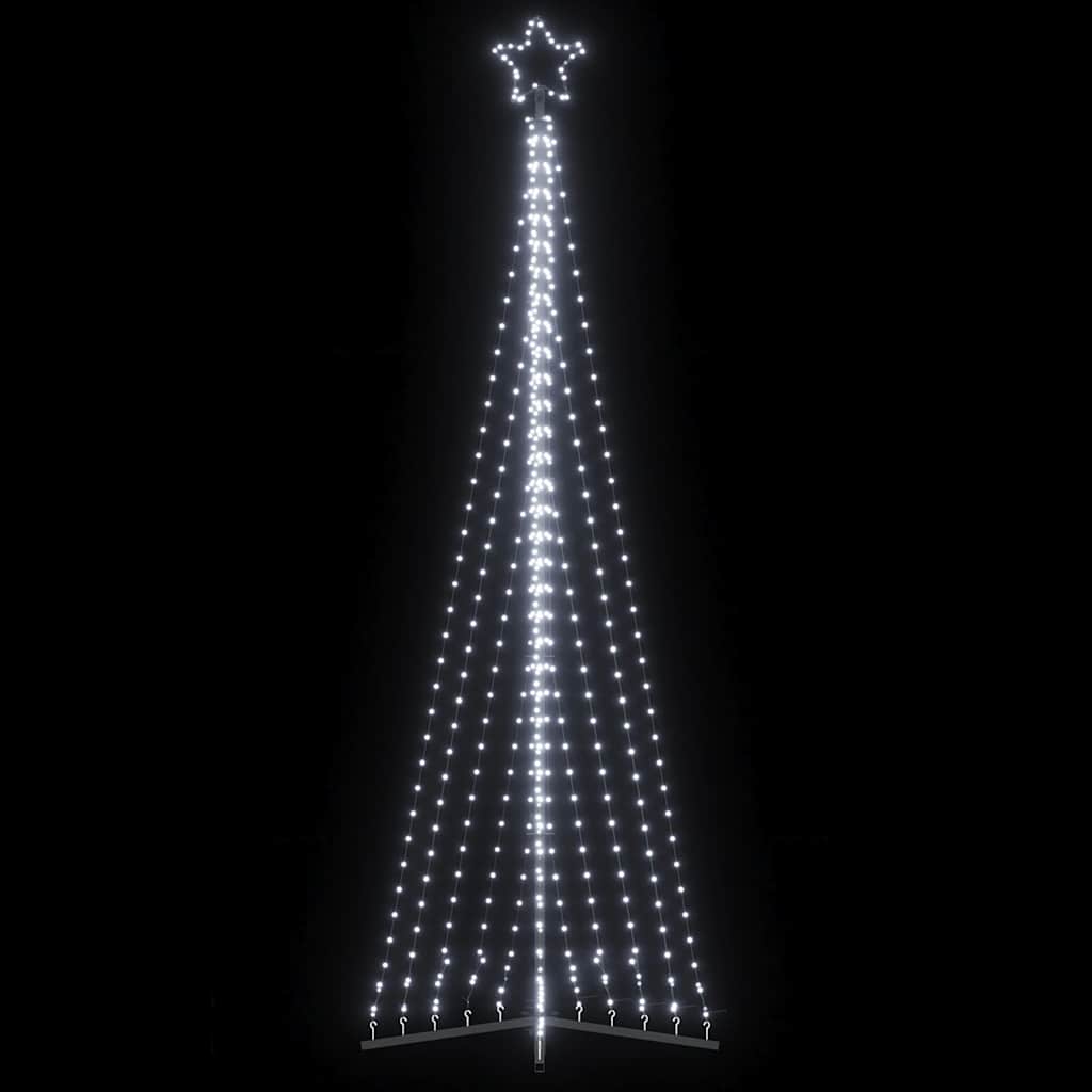 LED Christmas Tree 495 LEDs Cold White 302 cm