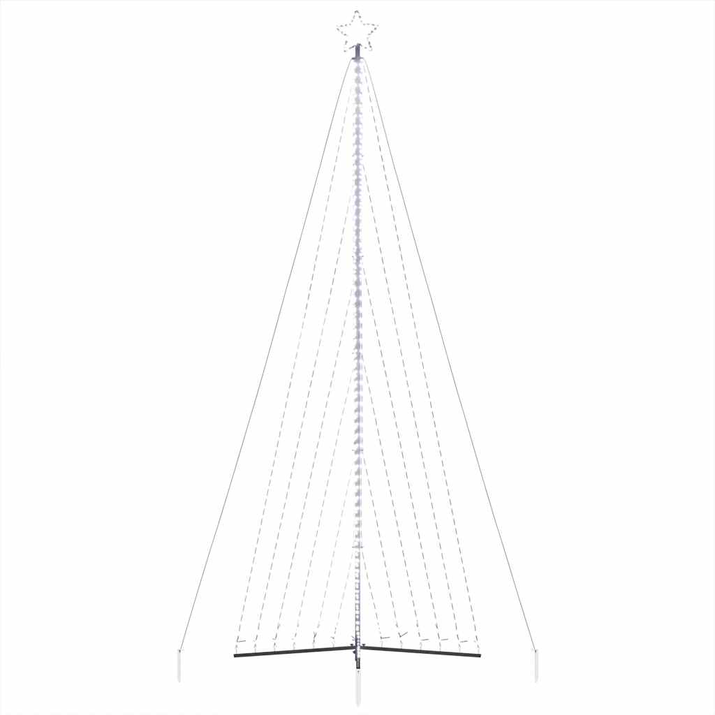 LED Christmas Tree 789 LEDs Cold White 478 cm