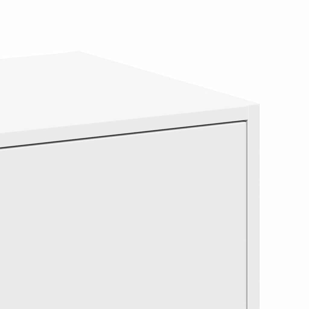 Apothecary Cabinet White 40x41x77.5 cm Engineered Wood
