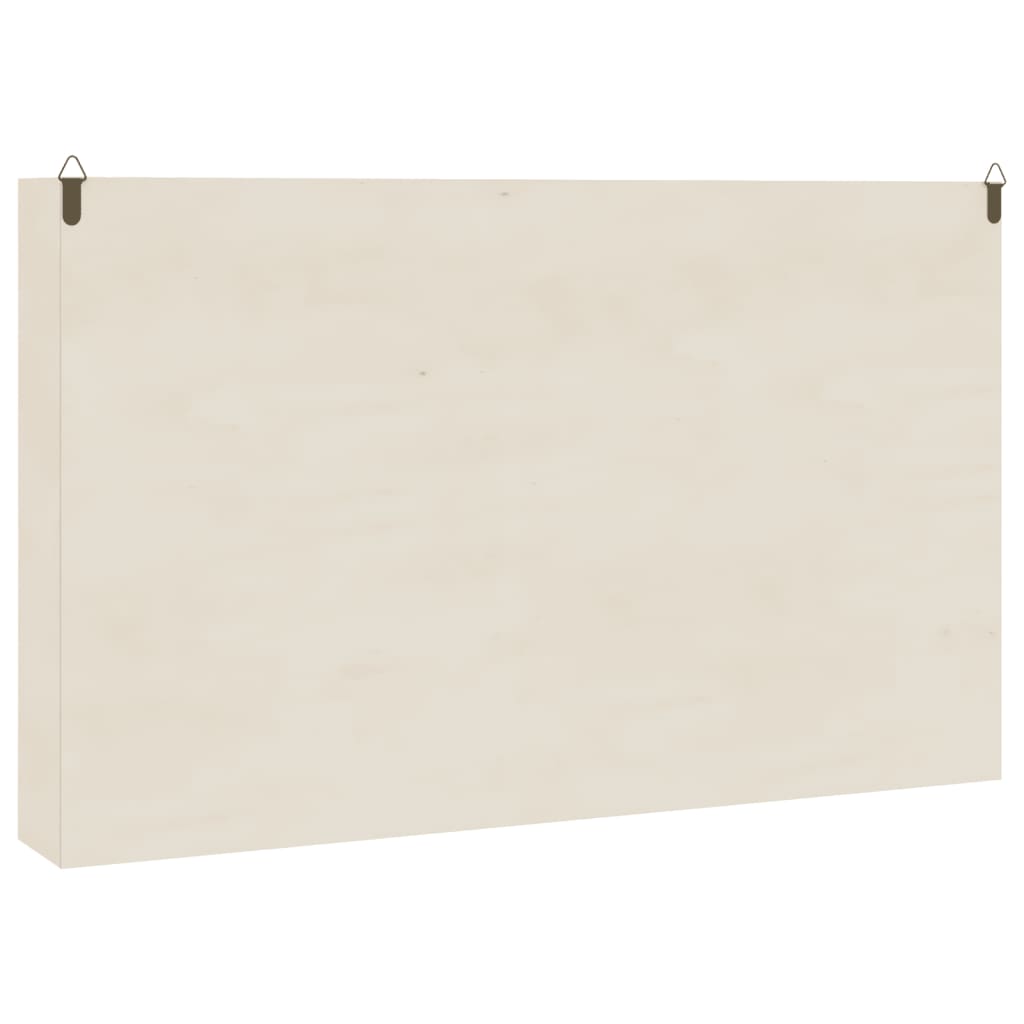 Wooden Collector's Display Case with Doors 60x8.5x37cm
