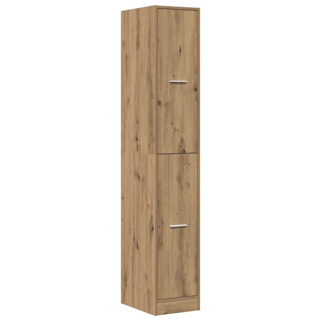 Apothecary Cabinet Artisian Oak 30x41x174.5 cm Engineered Wood
