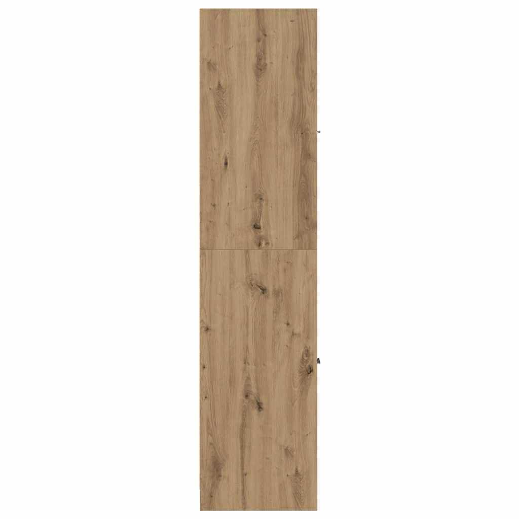 Apothecary Cabinet Artisian Oak 30x41x174.5 cm Engineered Wood