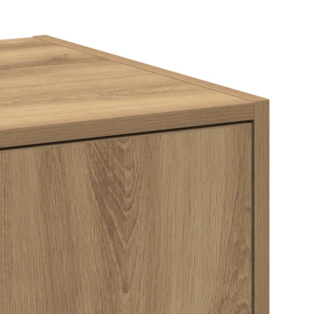 Apothecary Cabinet Artisian Oak 30x41x174.5 cm Engineered Wood