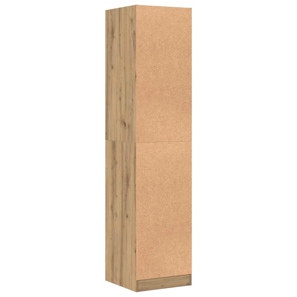 Apothecary Cabinet Artisian Oak 40x41x174.5 cm Engineered Wood