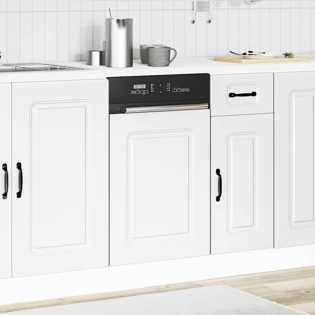 Dishwasher Panel Kalmar White 45x1.5x67 cm Engineered Wood