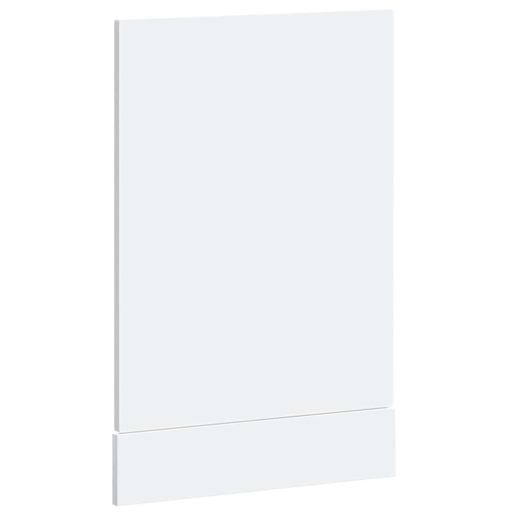 Dishwasher Panel Kalmar White 45x1.5x57 cm Engineered Wood