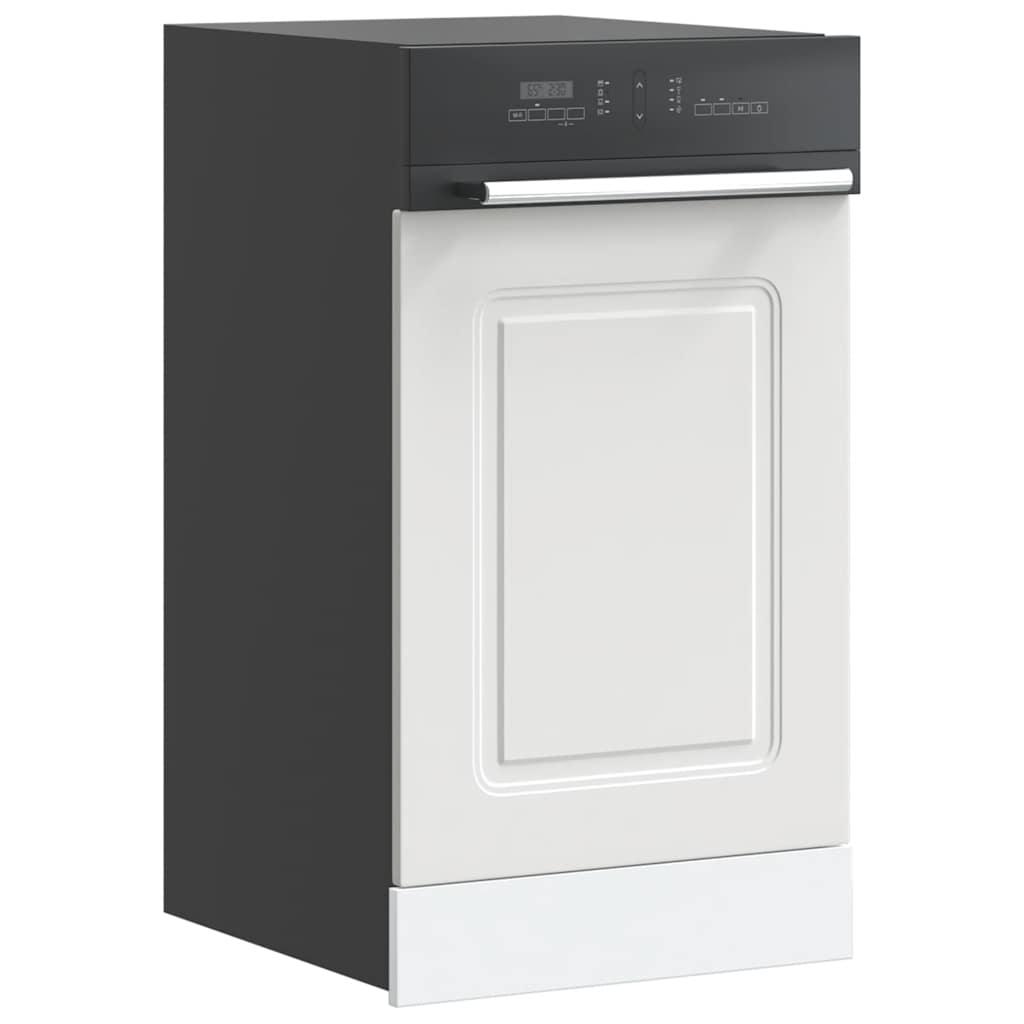 Dishwasher Panel Kalmar White 45x1.5x57 cm Engineered Wood