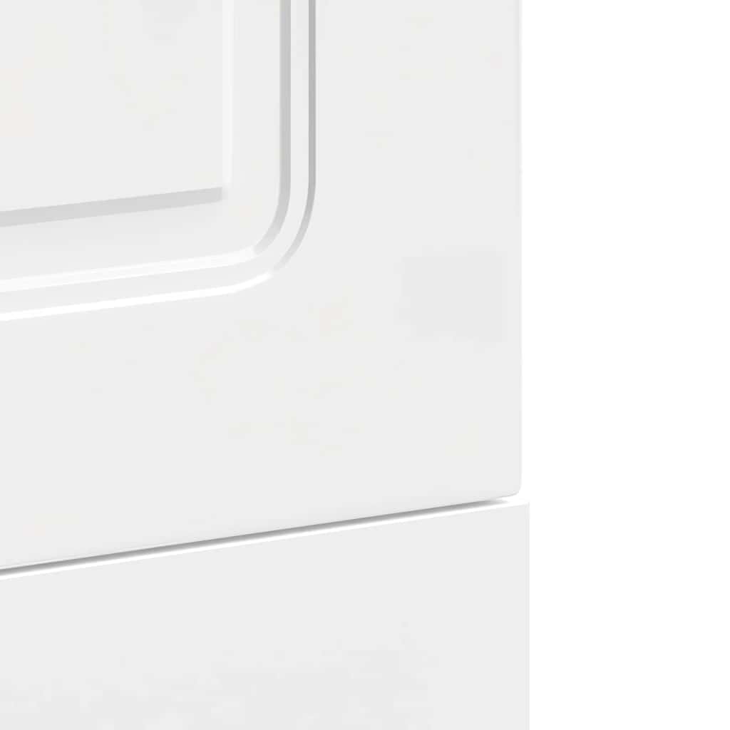 Dishwasher Panel "Kalmar" High Gloss White 45x1.5x57 cm