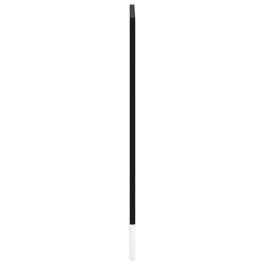 Dishwasher Panel Kalmar Black 60x1,5x57 cm Engineered Wood