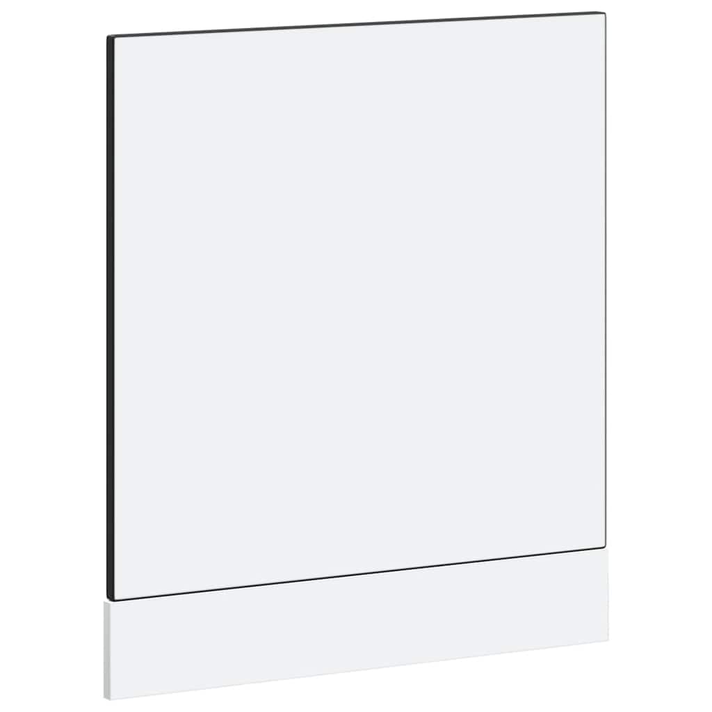 Dishwasher Panel Kalmar Black 60x1,5x57 cm Engineered Wood