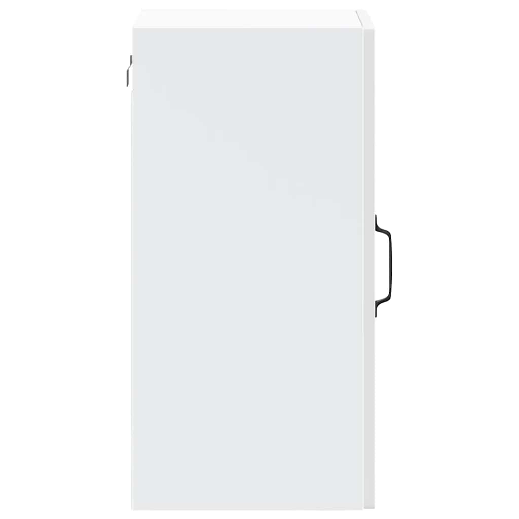 Kitchen Wall Cabinet with Glass Door "Lucca" High Gloss White