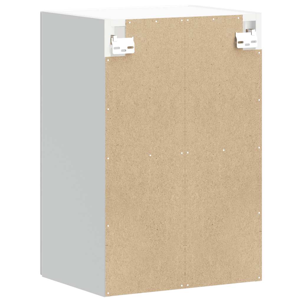 Kitchen Wall Cabinet with Glass Door "Lucca" High Gloss White