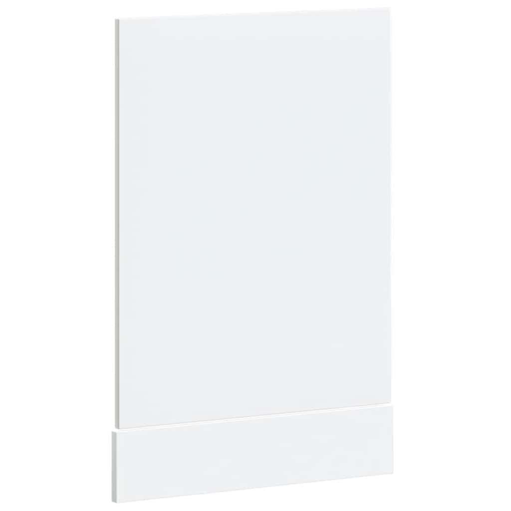 Dishwasher Panel Lucca High Gloss White Engineered Wood