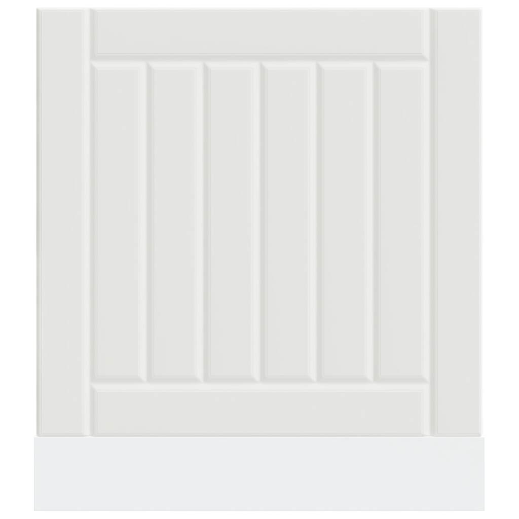 Dishwasher Panel Lucca White Engineered Wood
