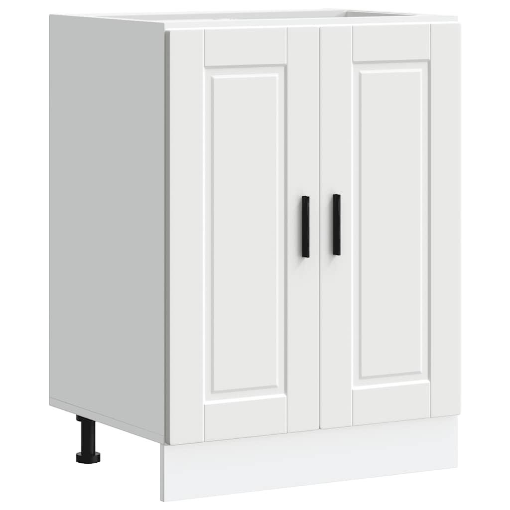 Kitchen Base Cabinet Porto White Engineered Wood
