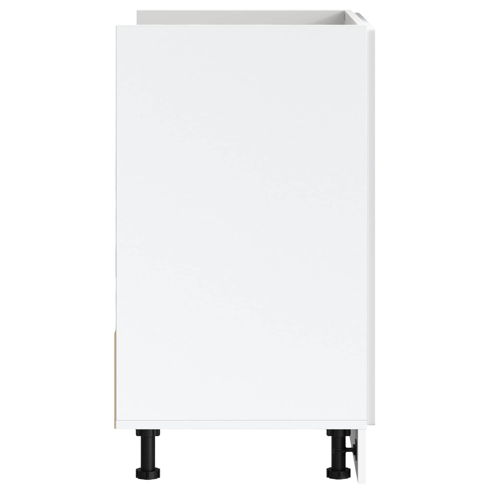 Sink Base Cabinet Porto White 80x46x81.5 cm Engineered Wood